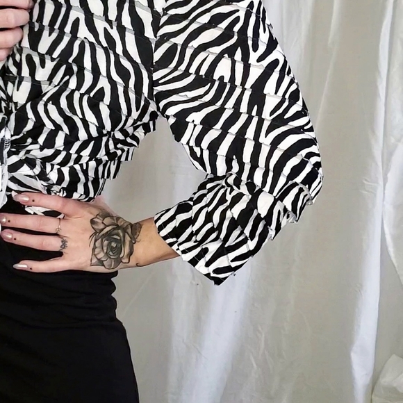 Veste zébrée - Picture 2 of 6